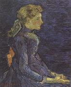 Vincent Van Gogh Portrait of Adeline Ravoux (nn04) oil on canvas